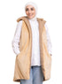 Mocha L - Cut Double Face Jacket - Khotwh